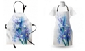 Ambesonne Watercolor Flower Apron